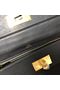 Hermes Kelly Original togo Leather Tote Bag H2424 Black  Replica