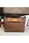 Hermes Kelly Original togo Leather Tote Bag H2424 Brown  Replica