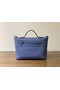 Hermes Kelly Original togo Leather Tote Bag H2424 Electro optic blue  Replica