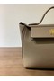 Hermes Kelly Original togo Leather Tote Bag H2424 gray  Replica