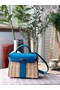 Hermes kelly picnic bag 9810 blue  Replica