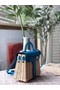 Hermes kelly picnic bag 9810 blue  Replica