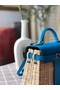 Hermes kelly picnic bag 9810 blue  Replica