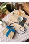 Hermes kelly picnic bag 9810 blue  Replica