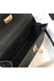 Hermes Kelly Pochette Bag In Black Epsom Leather  Replica