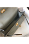 Hermes Kelly Pochette Bag In Blue Glacier Epsom Leather  Replica