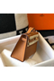 Hermes Kelly Pochette Bag In God Epsom Leather  Replica