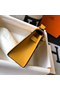 Hermes Kelly Pochette Bag In Yellow Epsom Leather  Replica