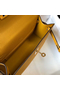 Hermes Kelly Pochette Bag In Yellow Epsom Leather  Replica