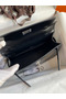 Hermes Kelly Pochette Handmade Bag In Black Box Calfskin  Replica