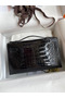 Hermes Kelly Pochette Handmade Bag In Black Shiny Alligator Leather  Replica