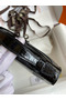 Hermes Kelly Pochette Handmade Bag In Black Shiny Alligator Leather  Replica