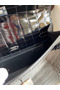 Hermes Kelly Pochette Handmade Bag In Black Shiny Alligator Leather  Replica