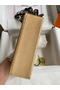 Hermes Kelly Pochette Handmade Bag In Chai Ostrich Leather  Replica