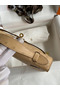 Hermes Kelly Pochette Handmade Bag In Chai Ostrich Leather  Replica