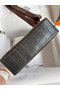 Hermes Kelly Pochette Handmade Bag In Graphite Matte Alligator Leather  Replica