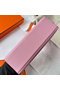 Hermes Kelly Pochette Handmade Bag In Mauve Sylvestre Epsom Calfskin  Replica