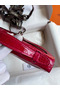 Hermes Kelly Pochette Handmade Bag In Rose Extreme Shiny Alligator Leather  Replica