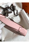 Hermes Kelly Pochette Handmade Bag In Rose Sakura Swift Calfskin  Replica