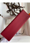 Hermes Kelly Pochette Handmade Bag In Ruby Epsom Calfskin  Replica