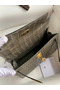 Hermes Kelly Pochette Handmade Bag In Taupe Shiny Alligator Leather  Replica