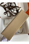 Hermes Kelly Pochette Handmade Bag In Trench Epsom Calfskin  Replica