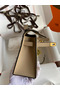 Hermes Kelly Pochette Handmade Bag In Trench Epsom Calfskin  Replica