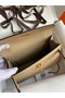 Hermes Kelly Pochette Handmade Bag In Trench Epsom Calfskin  Replica