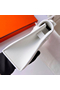 Hermes Kelly Pochette Handmade Bag In White Swift Calfskin  Replica