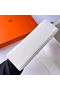Hermes Kelly Pochette Handmade Bag In White Swift Calfskin  Replica
