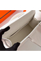 Hermes Kelly Pochette Handmade Bag In White Swift Calfskin  Replica