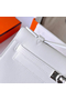 Hermes Kelly Pochette Handmade Bag In White Swift Calfskin  Replica
