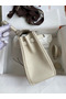 Hermes Kelly Retourne 25 Handmade Bag In Craie Clemence Leather  Replica
