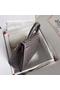 Hermes Kelly Retourne 25 Handmade Bag In Taupe Crocodile Niloticus Shiny Skin  Replica
