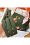 Hermes Kelly Retourne 28 Handmade Bag In Canopee Clemence Leather  Replica