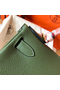 Hermes Kelly Retourne 28 Handmade Bag In Canopee Clemence Leather  Replica