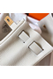 Hermes Kelly Retourne 28 Handmade Bag In Craie Clemence Leather  Replica