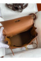 Hermes Kelly Retourne 28 Handmade Bag In Gold Clemence Leather  Replica