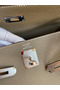 Hermes Kelly Retourne 32 Handmade Bag In Taupe Clemence Leather  Replica
