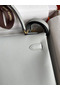 Hermes Kelly Retourne 32cm Handmade Bag In Blue Glacier Swift Calfskin  Replica