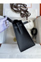 Hermes Kelly Sellier 25 Handmade Bag In Black Epsom Calfskin  Replica