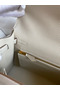 Hermes Kelly Sellier 25 Handmade Bag In Craie Epsom Calfskin  Replica