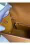 Hermes Kelly Sellier 25 Handmade Bag In Gold Epsom Calfskin  Replica