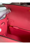 Hermes Kelly Sellier 25 Handmade Bag In Rose Lipstick Mysore Goatskin  Replica