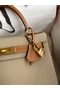 Hermes Kelly Sellier 28 Bicolor Bag in Trench and Gold Epsom Calfskin  Replica
