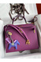 Hermes Kelly Sellier 28 Handmade Bag In Anemone Epsom Calfskin  Replica