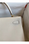 Hermes Kelly Sellier 28 Handmade Bag In Craie Epsom Calfskin  Replica