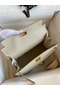 Hermes Kelly Sellier 28 Handmade Bag In Craie Epsom Calfskin  Replica
