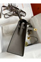 Hermes Kelly Sellier 28 Handmade Bag In Etain Epsom Calfskin  Replica