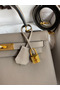 Hermes Kelly Sellier 28 Handmade Bag In Gris Asphalt Epsom Calfskin  Replica
